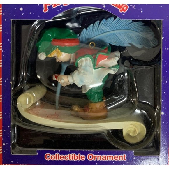 Lot Of 6 Santa’s Magical Toyshop 1995 Edition Cheryl Ann Ornaments NOB Elf Bears - Picture 2 of 10